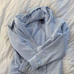 Kirkland Signature Light Blue Hooded Jacket